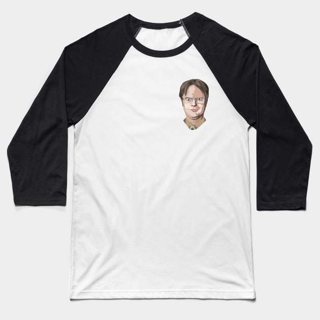 Dwight Schrute - Rainn Wilson (The Office US) Baseball T-Shirt by meganyiu